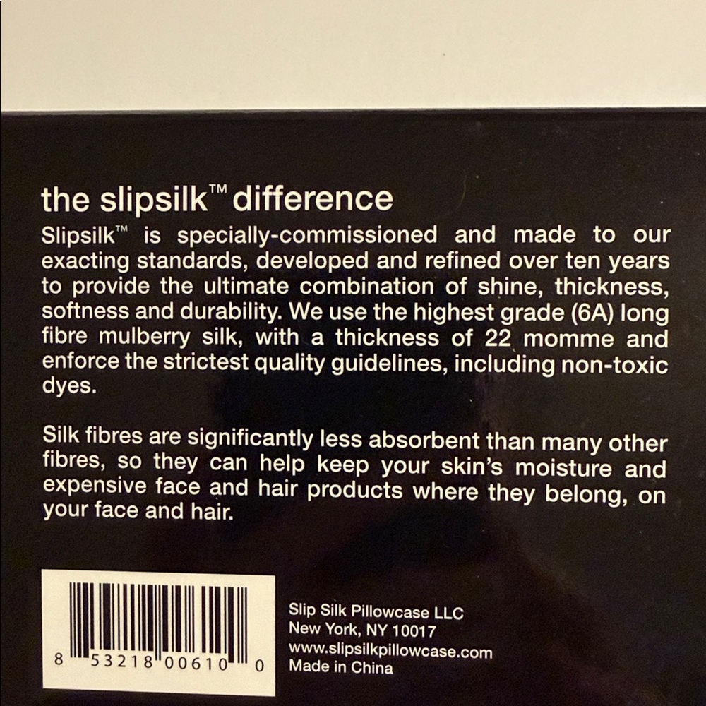 Slip Pure Silk Soft Sleep Eye Mask with Elastic Band, Black - Picture 8 of 9